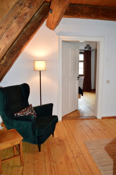 Leseecke im Flur