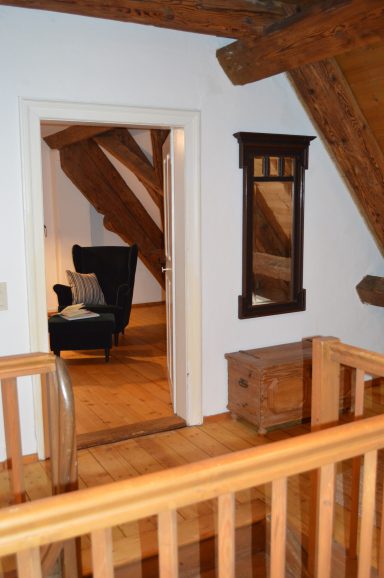 Blick ins Wohnzimmer