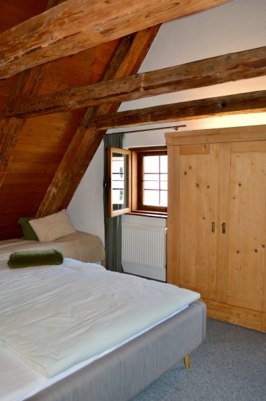 Schlafzimmer DG links / Einzelbett Nr. 2